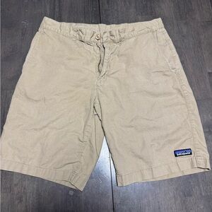 Patagonia Men's Khaki Flat Front Shorts